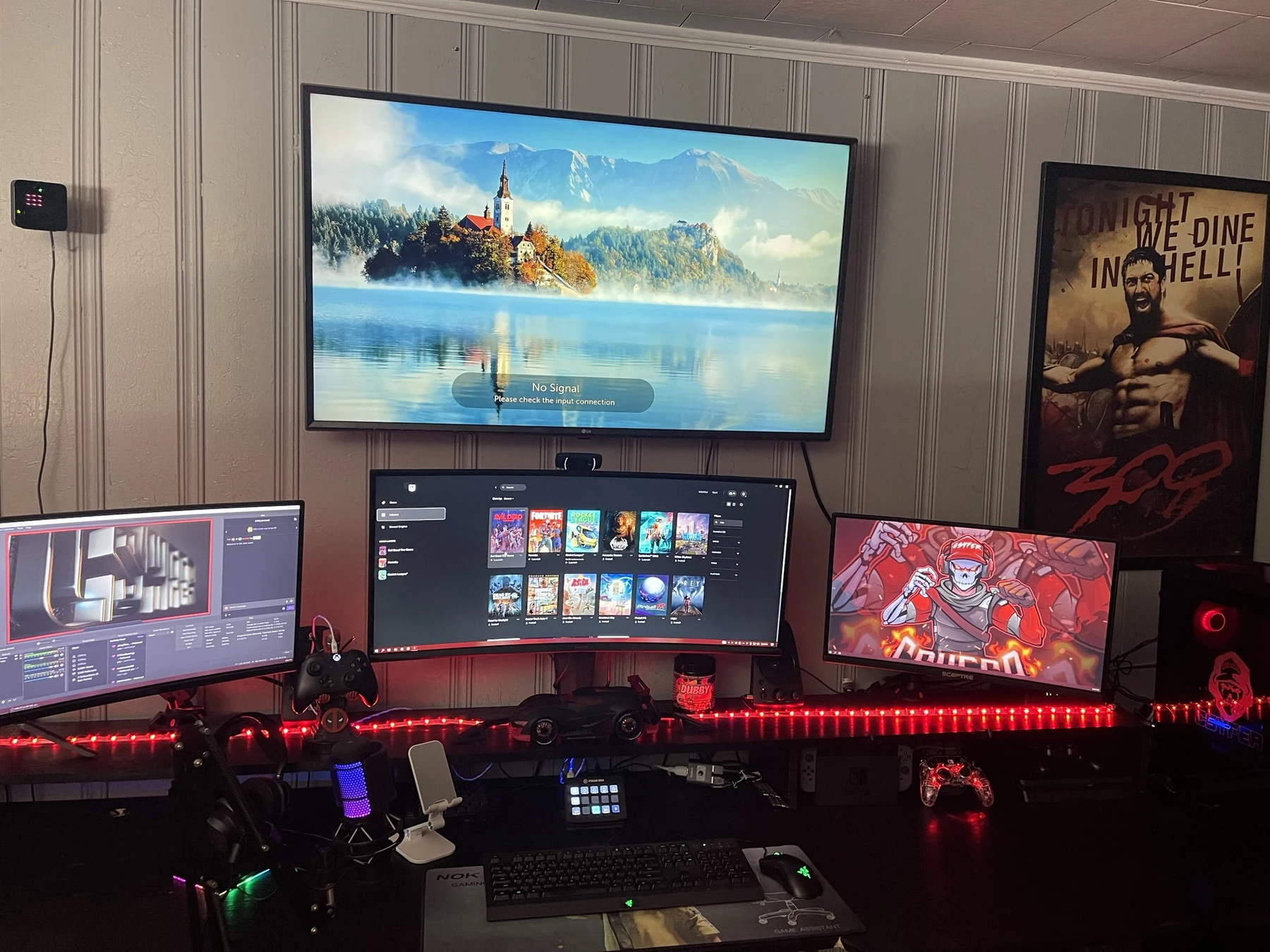 Csyfer gaming, streaming and creator computer setup